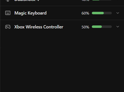 Device overview - Dark mode