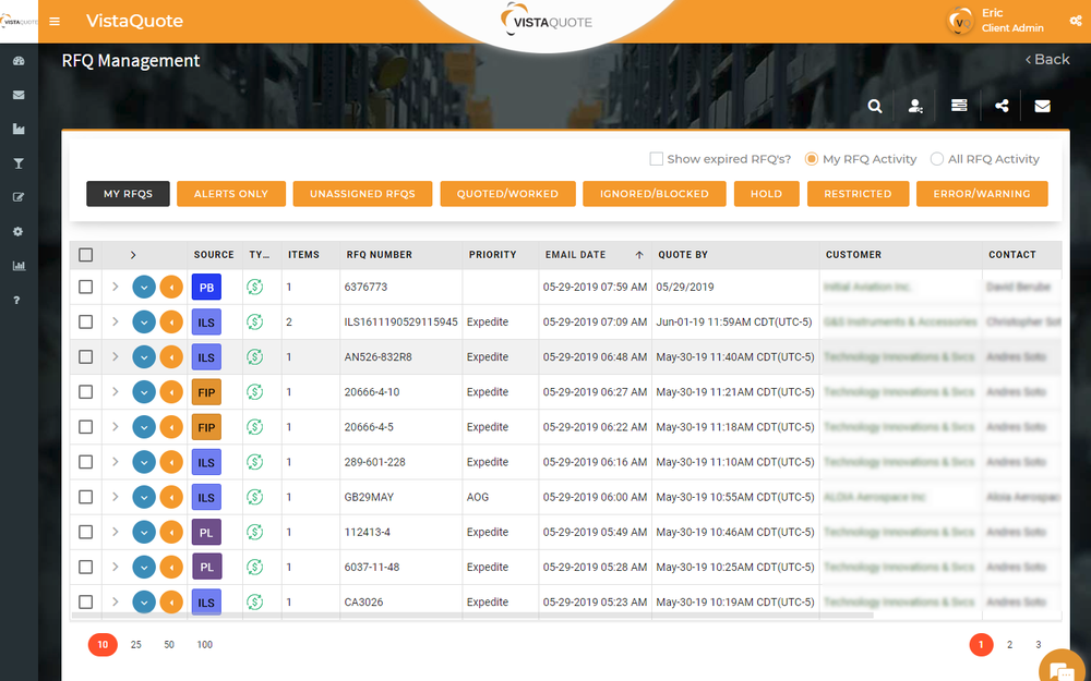 VistaQuote Screenshot 1