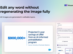 Edit any word without regenerating the image fully