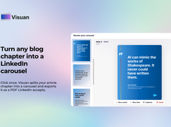 Turn any blog chapter into a LinkedIn carousel