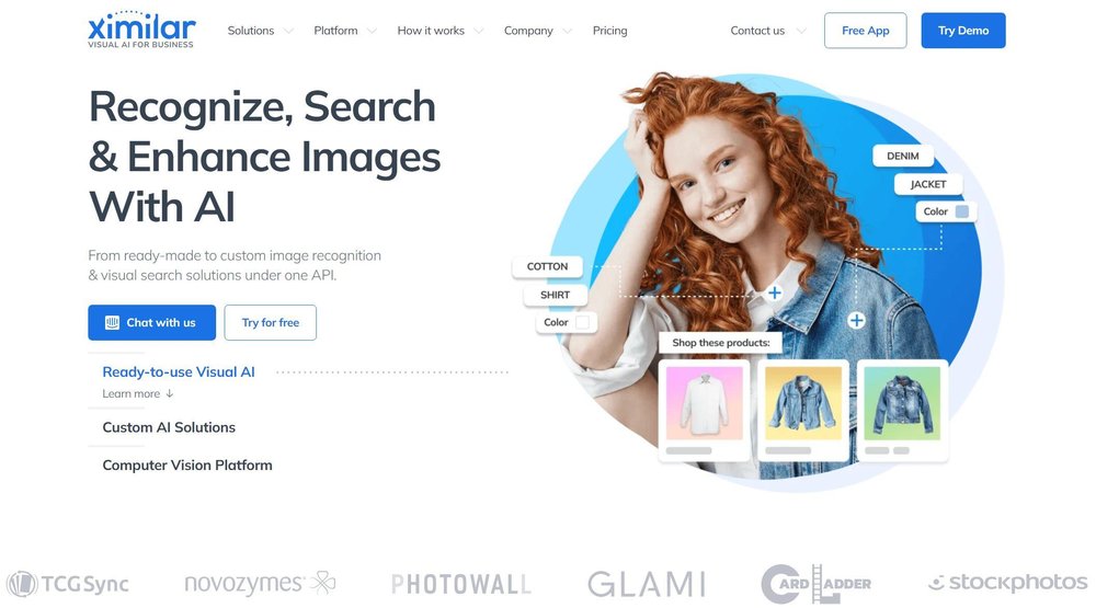 Ximilar Homepage
