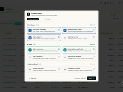 Create a report