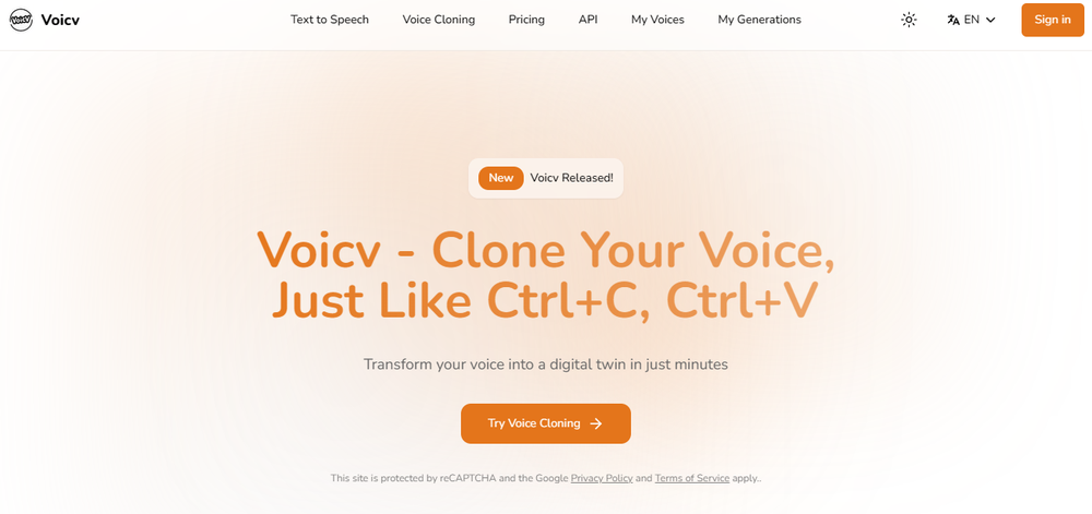 Voicv Screenshot 1