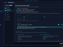 Vooki Pro new web scan wizard on the Discovery step with crawl and recorded-session options.