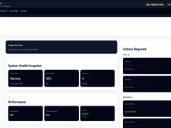 VOXA dashboard overview for conversations and agent activity