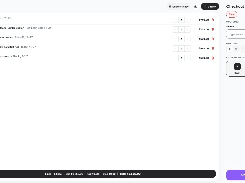 VyaparNext Current Sale screen with line items, quantity controls, checkout fields, payment method buttons, totals, and a cash charge button.