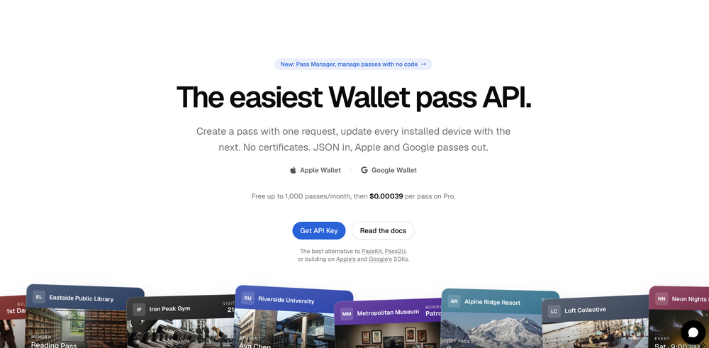 WalletWallet API Screenshot 1