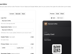 WalletWallet API Screenshot 1