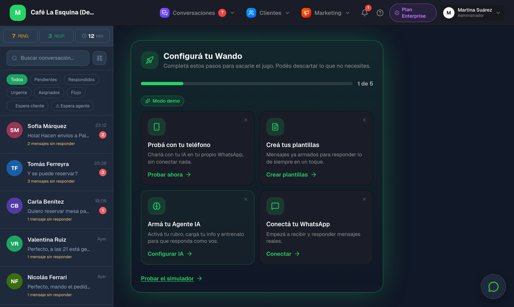 Wando Screenshot 1