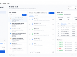 Create reusable AI-powered browser workflows for automation, data extraction, and repeatable online tasks.