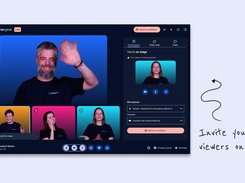 Invite your viewers on stage