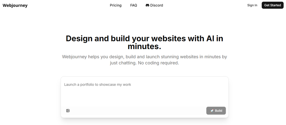 Webjourney Screenshot 1