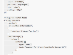 WebMCP Screenshot 1
