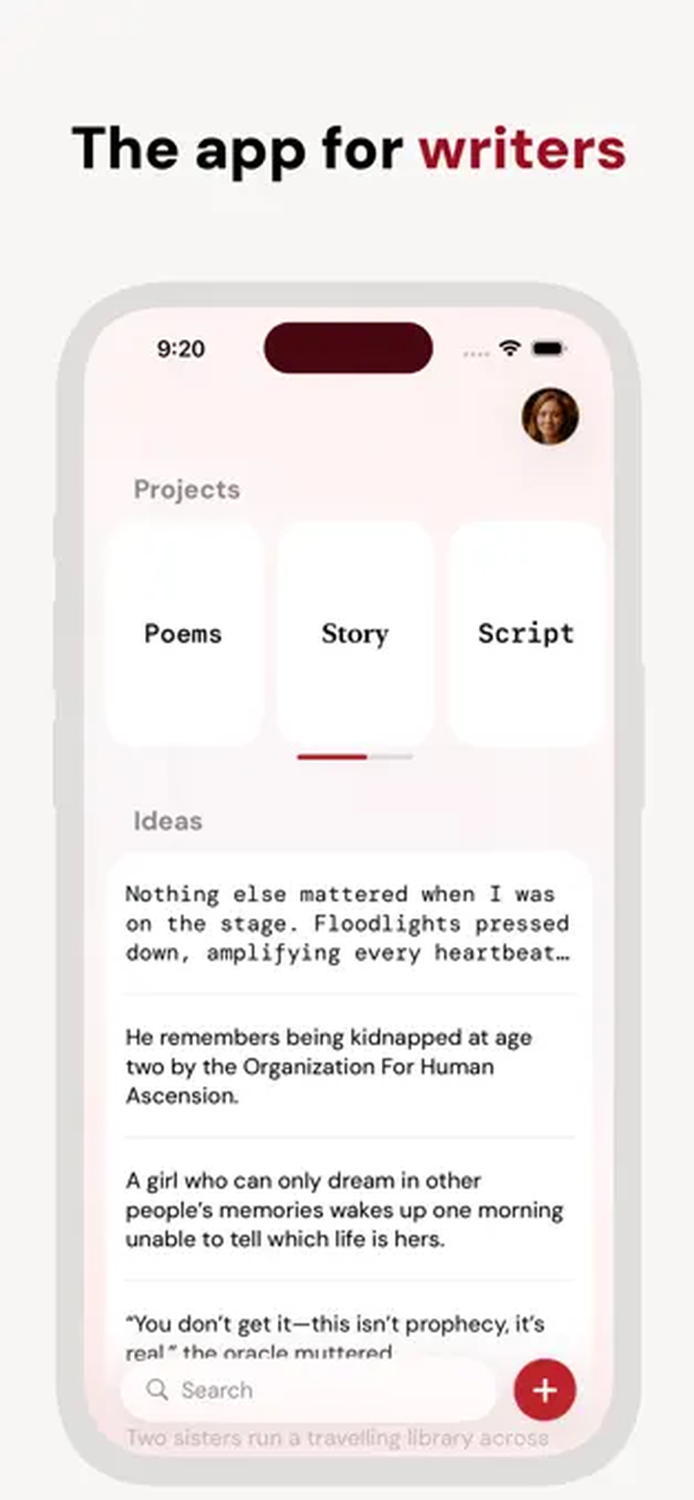 The app for writers