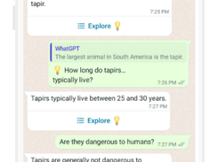WhatGPT Screenshot 1