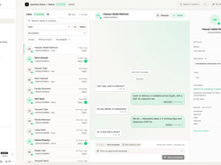 Shared team inbox with assignment, snoozing, tags and customer context. Demo workspace.
