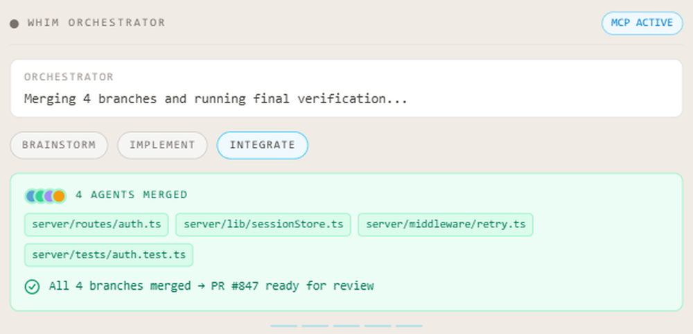Whim Screenshot 1