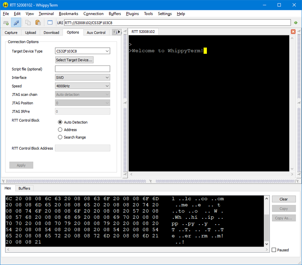 WhippyTerm Screenshot 1