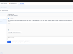 Live Chat Management
