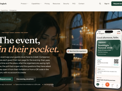 Each guest's event page, no app or account