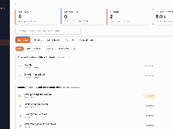 WorkHoist My Work page showing task totals, task-status filters, and tasks grouped by construction project with due dates.