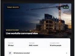WorkSiteCore-mobil