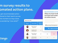 From survey results to action plans