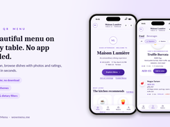 wowmenu ai qr menu for modern restaurants