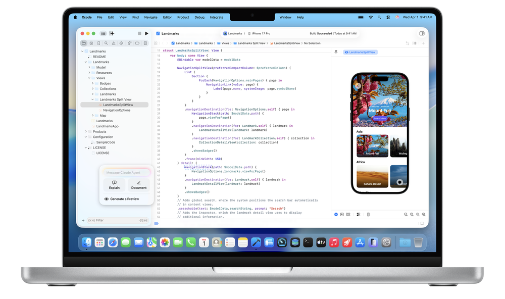 Xcode Screenshot 1
