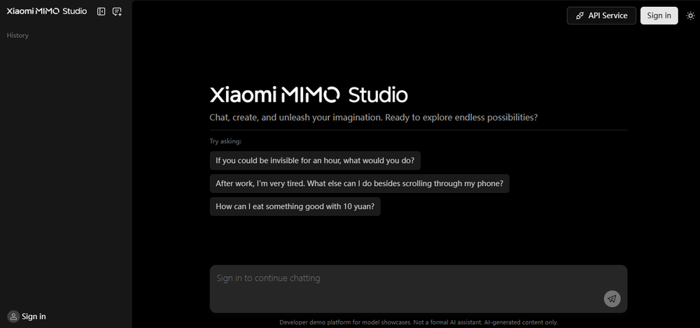 Xiaomi MiMo Studio Screenshot 1
