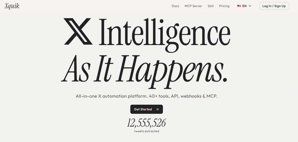 Xquik Screenshot 1