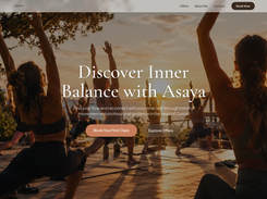 Example yoga teacher website built with Yogendo