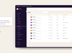 One profile per person with a seeker code, carried from first inquiry to every booking, chart and invoice.