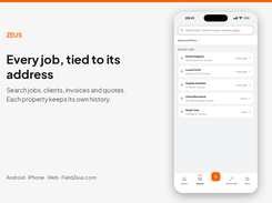 Every job, tied to its address. Each property keeps its own history.