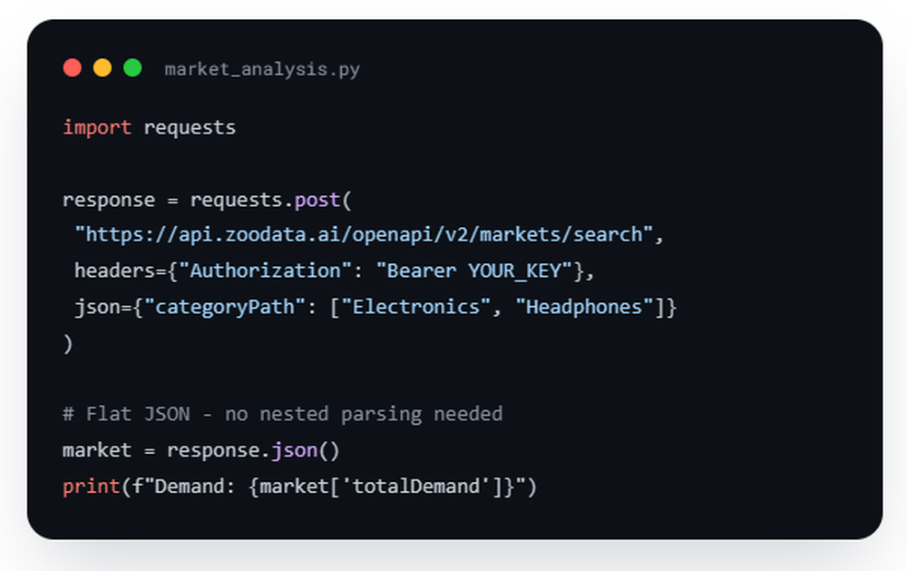 ZooData Screenshot 1