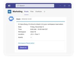 Zoom Workspace Reservation Screenshot 1
