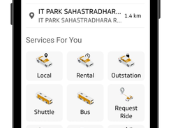 Zoyride User App for Booking & Trip Management